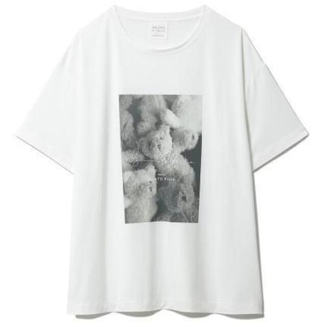 gelato pique(ジェラートピケ)のジェラートピケ kotokaizumi ベアワンポイントTシャツ レディースのトップス(Tシャツ(半袖/袖なし))の商品写真