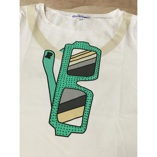 RichieWitchie リッチーウィッチー ビッグ サングラス柄 Tシャツ レディースのトップス(Tシャツ(半袖/袖なし))の商品写真