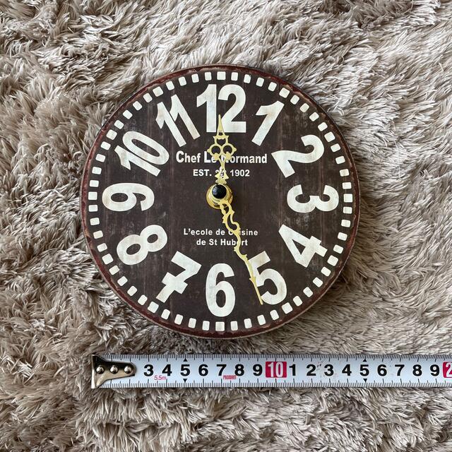 置き時計【ハットトリック/WALL CLOCK】 インテリア/住まい/日用品のインテリア小物(置時計)の商品写真