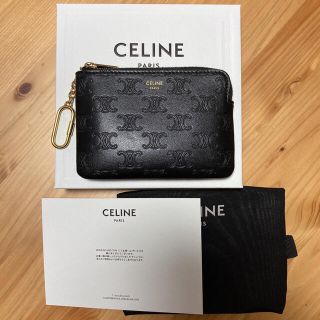 celine - 美品！ 完売レア品！ 正規品 セリーヌ トリオンフ コイン ...