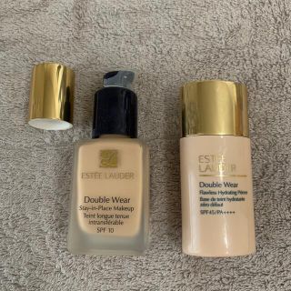 エスティローダー(Estee Lauder)のESTEE LAUDER 下地 リキッドダブルウェア(ファンデーション)