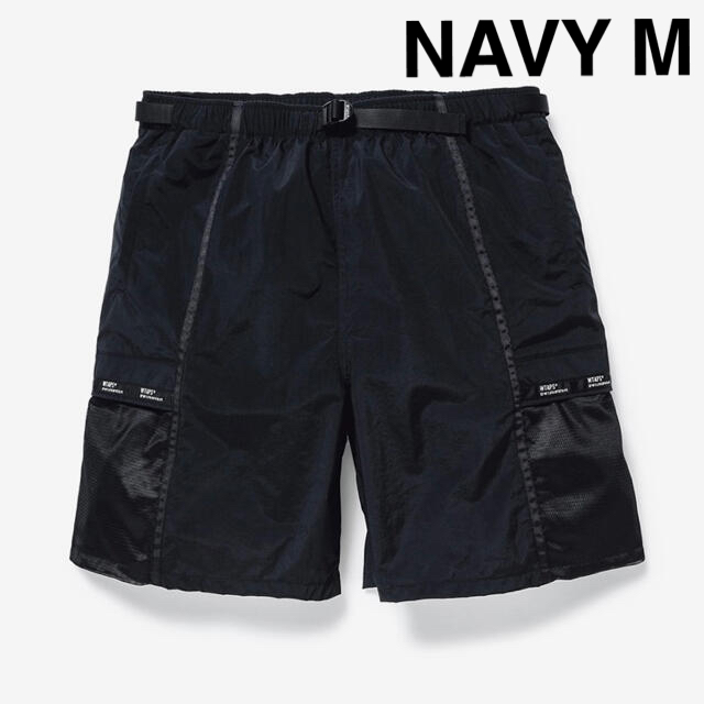 W)taps(ダブルタップス)のWTAPS SHORTS / NYLON. TAFFET M NAVY メンズのパンツ(ショートパンツ)の商品写真