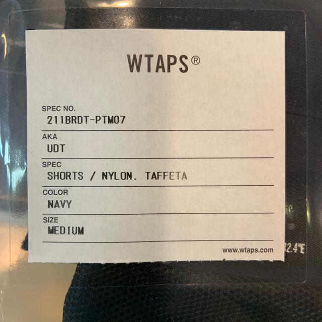 W)taps(ダブルタップス)のWTAPS SHORTS / NYLON. TAFFET M NAVY メンズのパンツ(ショートパンツ)の商品写真