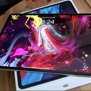 アップル(Apple)の第4世代 iPad pro 12.9 シルバー 2020 モデル 128GB  (タブレット)