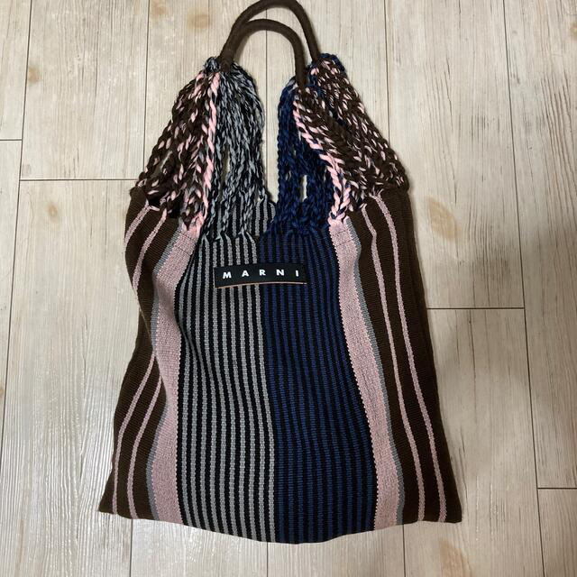 新品未使用！MARNI マルニフラワーカフェハンモックバッグ/フレッシュオレンジ