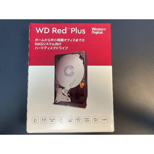 PCパーツ新品，未開封！WD Red Plus 内蔵 HDD 14TB