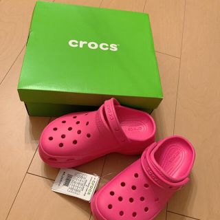 クロックス(crocs)の厚底crocs (サンダル)