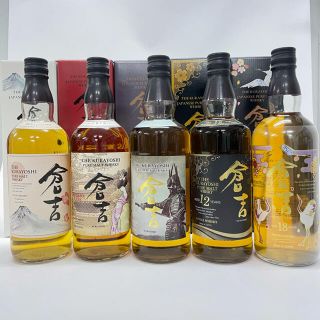 倉吉 免税限定ボトル5本セット 化粧箱付き(ウイスキー)