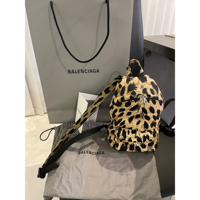 Balenciaga - バレンシアガ ミニ リュック レオパード の通販 by