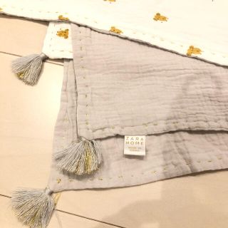 ザラホーム(ZARA HOME)のザラホーム　ガーゼブランケット(おくるみ/ブランケット)