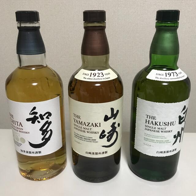 山崎 白州 知多 開封済み 山崎 白州 知多 開封済み