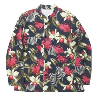 エンジニアードガーメンツ(Engineered Garments)のEngineered Garments エンジニアードガーメンツ 19SS アメリカ製 DAYTON SHIRT - HAWAIIAN FLORAL JAVA CLOTH デイトンシャツ ハワイアンフローラルジャバクロス S ネイビー ジャケット トップス【中古】【Engineered Garments】(シャツ)