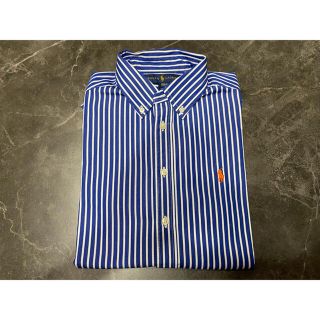 ポロラルフローレン(POLO RALPH LAUREN)の【POLO】ロングシャツ 青白 ボーダー(シャツ)