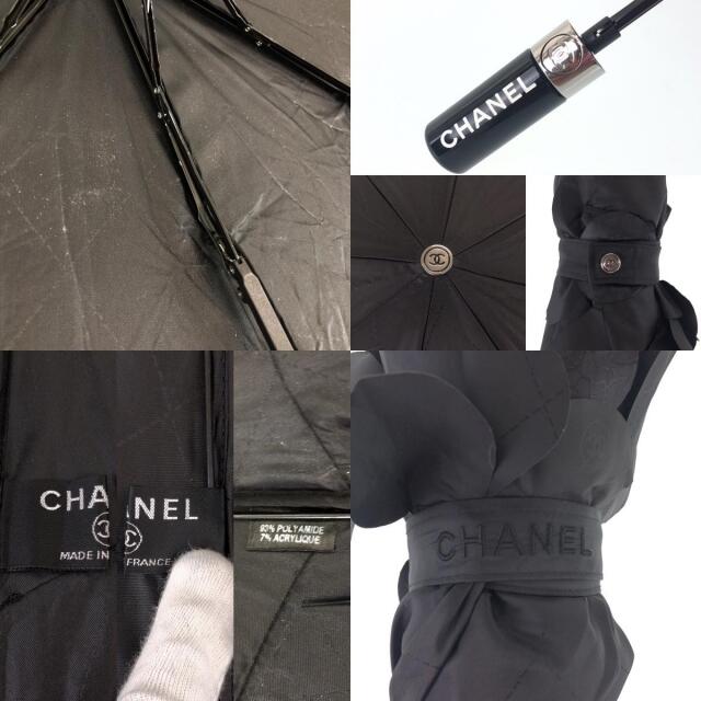 CHANEL 折畳傘 雨傘 日傘 104573の通販 by BRAND SAMURAI｜シャネルならラクマ - シャネル ココマーク カメリア ジャンプ傘 超特価特価