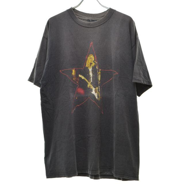 90s KURT COBAIN THE END OF MUSIC スターTシャツ