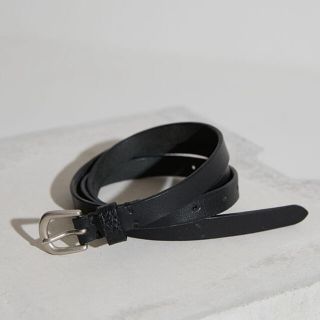 ハレ(HARE)のLIDNM OILED LEATHER NARROW BELT(ベルト)