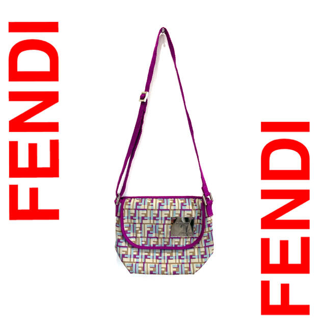 最終値下げ FENDI☆フェンディー ショルダーバック ズッカ柄 ヴィンテージ-