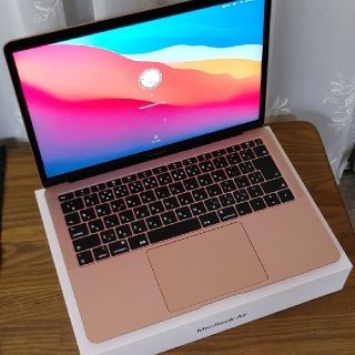 マック(Mac (Apple))のmacbook air 2018　16gb/512gb(ノートPC)