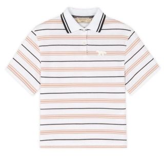 メゾンキツネ(MAISON KITSUNE')のMaison Kitsune FLARED SLEEVED POLO(ポロシャツ)