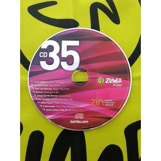 ZUMBA　ズンバ　ZIN35　CD ＆ DVD　インストラクター専用