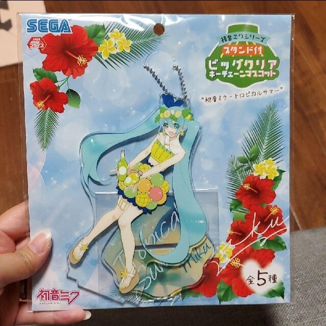 初音ミク　アクリルチャーム エンタメ/ホビーのアニメグッズ(キーホルダー)の商品写真