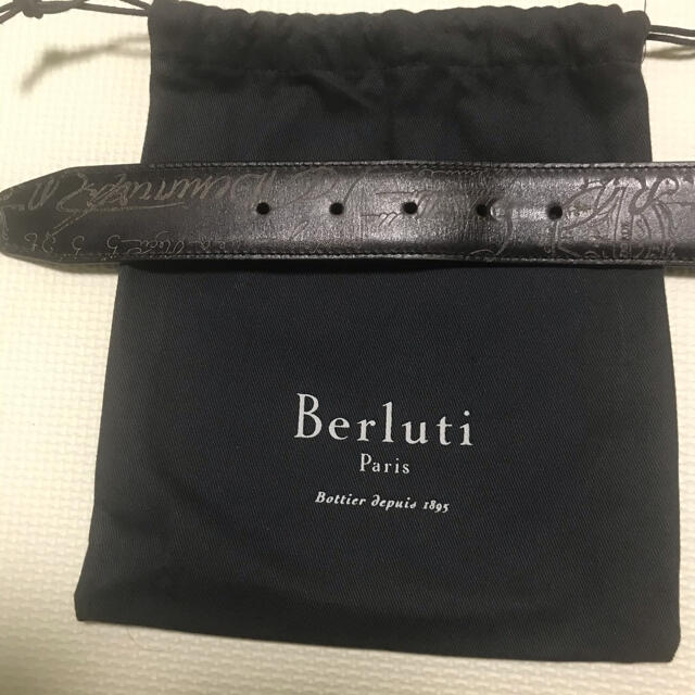 Berluti(ベルルッティ)のベルルッティ　カリグラフィ Bボリュートベルト メンズのファッション小物(ベルト)の商品写真