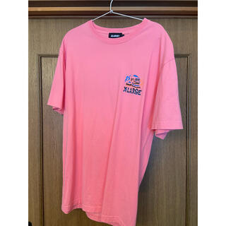 エクストララージ(XLARGE)のXLARGE エクストララージ Tシャツ　ピンク　Lサイズ(Tシャツ/カットソー(半袖/袖なし))