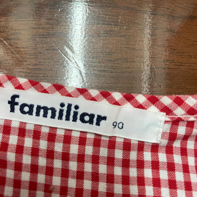 familiar(ファミリア)の＊お値下げ＊ファミリア トップス 90cm  ブラウス キッズ/ベビー/マタニティのキッズ服女の子用(90cm~)(ブラウス)の商品写真