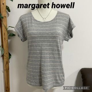 マーガレットハウエル(MARGARET HOWELL)のマーガレットハウエル　ボーダーカットソー(Tシャツ(半袖/袖なし))