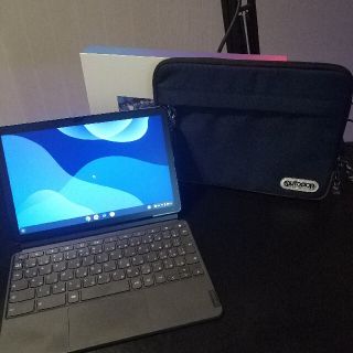 レノボ(Lenovo)のIdeapad Duet 128GB + ケース + 覗き見防止シート(ノートPC)