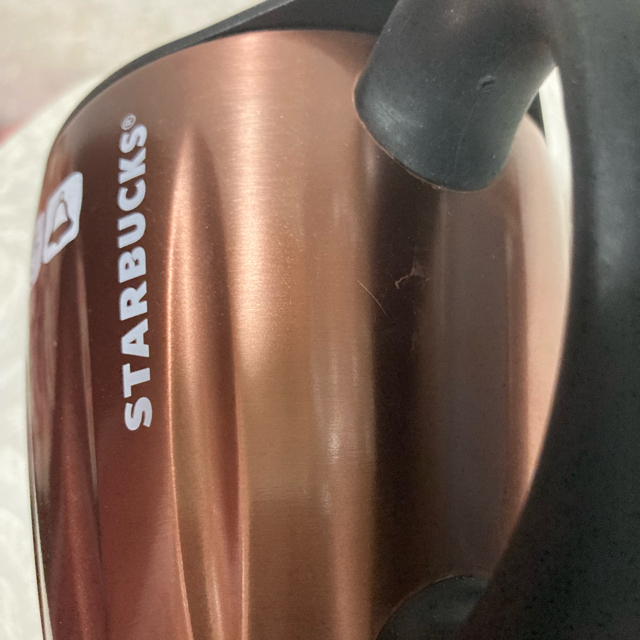 Starbucks Coffee(スターバックスコーヒー)のスタバ ステンレス マグカップ 蓋つき インテリア/住まい/日用品のキッチン/食器(グラス/カップ)の商品写真