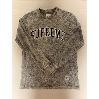 シュプリーム(Supreme)のSupreme Acid Wash Arc Logo L/S Tee Mサイズ(Tシャツ/カットソー(七分/長袖))