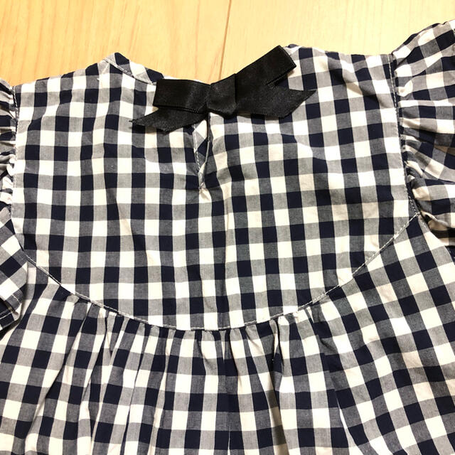 polo ギンガムチェック　ワンピース キッズ/ベビー/マタニティのキッズ服女の子用(90cm~)(ワンピース)の商品写真