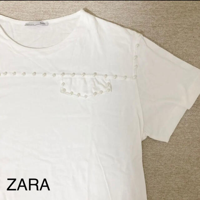 ZARA(ザラ)のZARA レディースのトップス(Tシャツ(半袖/袖なし))の商品写真