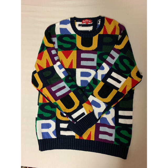 M Supreme Big Letters Sweater