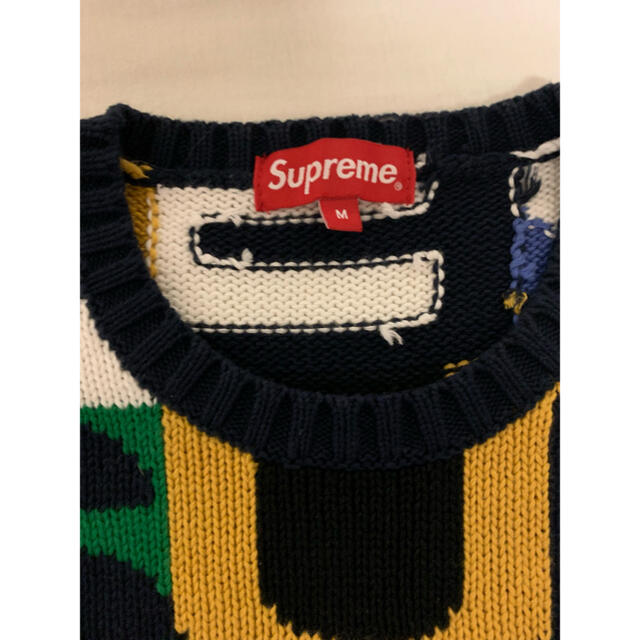 Supreme big letters sweater Mサイズ 1