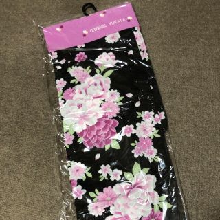 【新品】浴衣　花柄(浴衣)