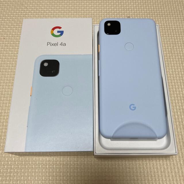 Google pixel 4a 128GB barely blue ピクセル 半額SALE☆ 17950円 www