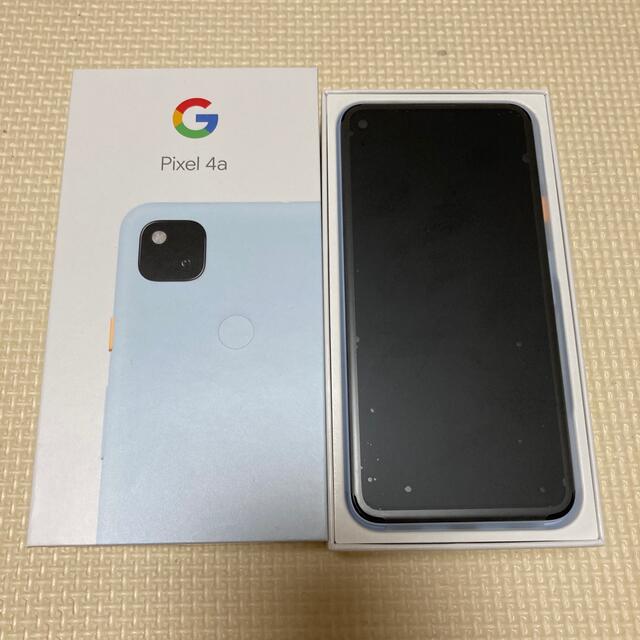 Google pixel 4a 128GB barely blue ピクセル 半額SALE☆ 17950円 www