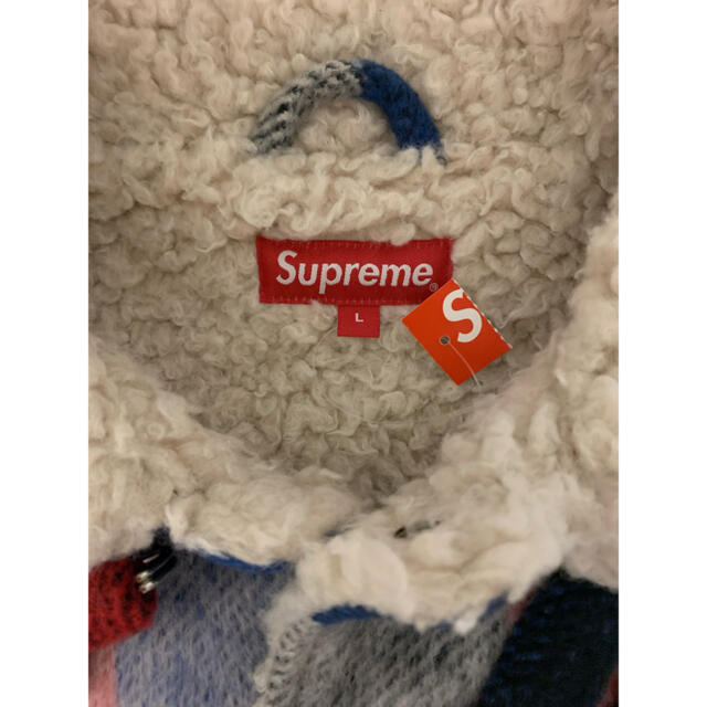 Supreme(シュプリーム)のSupreme Plaid Shearling Bomber Lサイズ メンズのジャケット/アウター(ブルゾン)の商品写真