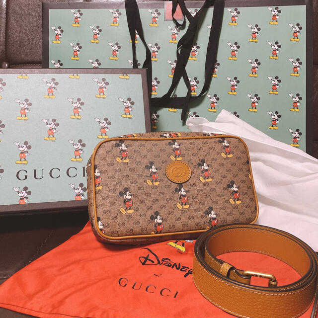 激安通販新作 Gucci - GUCCI×Disney コラボ グッチ ミッキー バッグ 