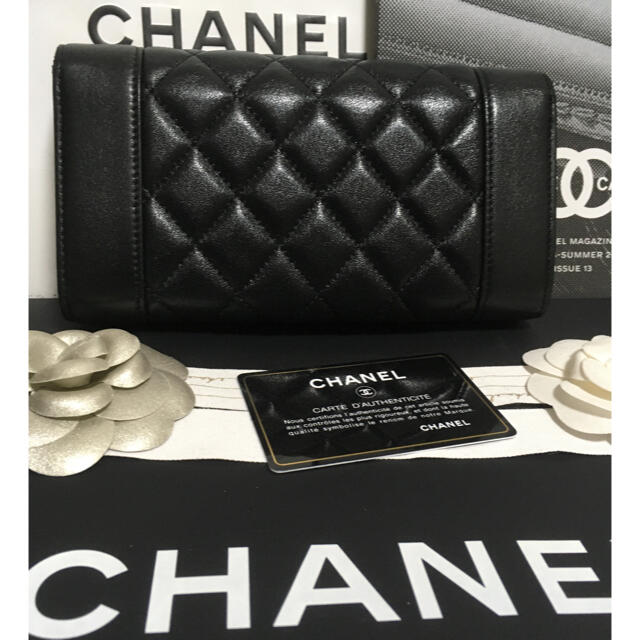 CHANEL(シャネル)のmiwa様専用♡超美品★ シャネル 新作 マドモアゼル 長財布 30番台 正規品 レディースのファッション小物(財布)の商品写真