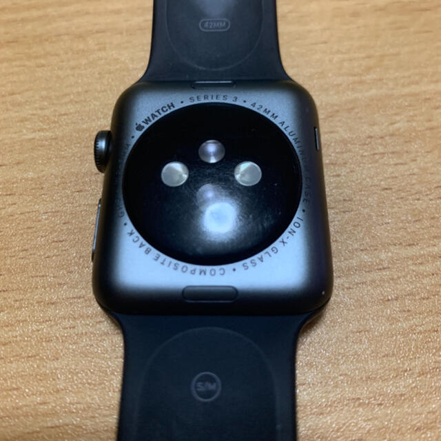 Apple Watch(アップルウォッチ)のApple Watch 3 42mm GPS wifi アップルウォッチ メンズの時計(腕時計(デジタル))の商品写真