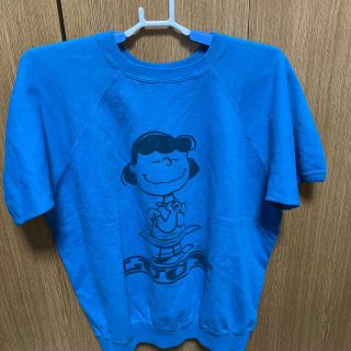 ピーナッツ(PEANUTS)のvintage PEANUTS トレーナーTシャツ LUCY(Tシャツ(半袖/袖なし))