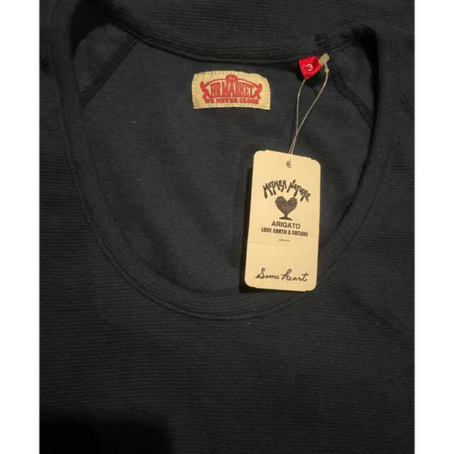 HOLLYWOOD RANCH MARKET(ハリウッドランチマーケット)のハリウッドランチマーケット　ストレッチフライスTシャツ レディースのトップス(Tシャツ(半袖/袖なし))の商品写真