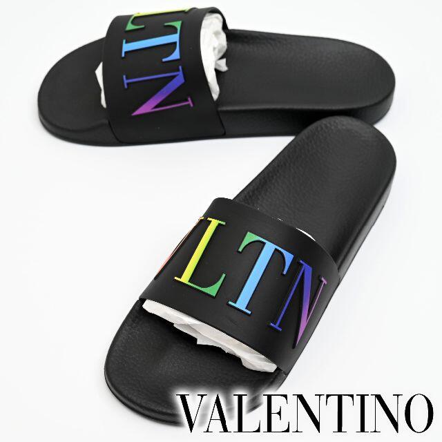 新品 Valentino ラバー VLTN スライドサンダル ワンピなど最旬ア！ npo