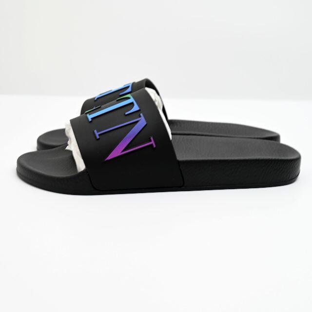 新品 Valentino ラバー VLTN スライドサンダル 新品 Valentino ラバー VLTN スライドサンダル