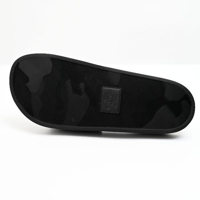 新品 Valentino ラバー VLTN スライドサンダル 新品 Valentino ラバー VLTN スライドサンダル