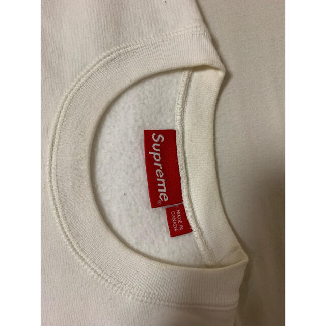 Supreme(シュプリーム)のSupreme box logo crewneck Mサイズ メンズのトップス(パーカー)の商品写真