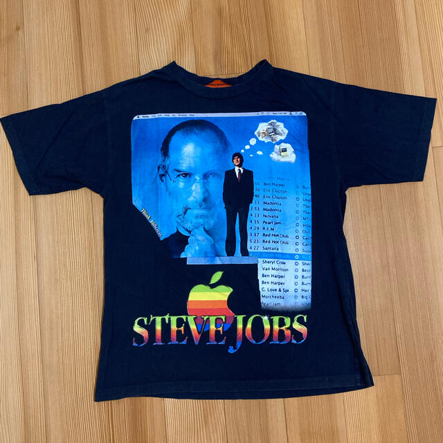 Tシャツ/カットソー(半袖/袖なし)maniro morwood Steve jobs T